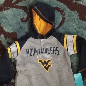 NCAA Gen 2 NEW West Virginia Mountaineers Kids M